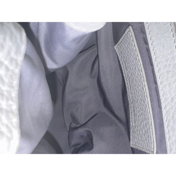 Alexander Wang Authentic Large Rocco White Leather Studded Bucket Bag - Picture 6 of 12